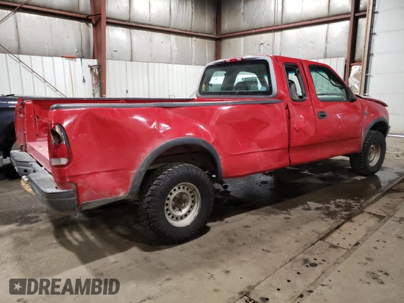 1997 Ford F-150 XL with VIN 1FTDX18W5VND41464, listed as a Copart auction lot 47250025 with 274,163 mi miles and Salvage Title. Bid and sale history available at carsss.com. Image 3.