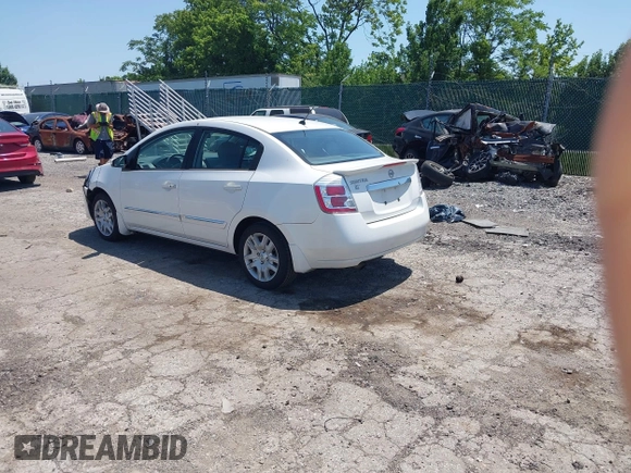 2012 Nissan Sentra S with VIN 3N1AB6AP5CL623895, listed as a IAAI auction lot 42566556 with 48,816 mi miles and . Bid and sale history available at DreamBid. Image 3.