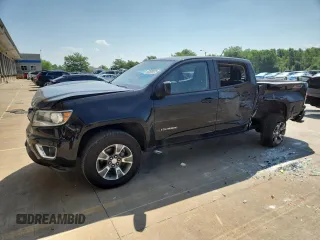 2017 Chevrolet Colorado 4WD Z71 with VIN 1GCGTDENXH1142489, listed as a Copart auction lot 62530075 with 143,946 mi miles and Salvage title. Bid and sale history available at DreamBid. Image 1.
