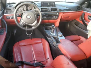 2015 BMW 4 Series 428i with VIN WBA4A5C50FG052177, listed as a Copart auction lot 86093994 with 127,956 mi miles and Salvage Title. Bid and sale history available at DreamBid. Image 8.