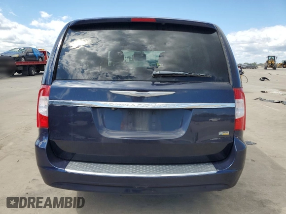 2014 Chrysler Town & Country Touring with VIN 2C4RC1BG8ER383701, listed as a Copart auction lot 70959814 with 157,180 mi miles and Salvage Title. Bid and sale history available at DreamBid. Image 6.