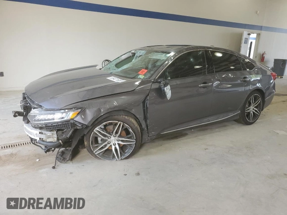2021 Honda Accord Touring z VIN 1HGCV2F92MA013866, wystawiony jako Copart lot #55471655 z przebiegiem 42 049 mil mil oraz Szkoda całkowita • Salvage title. Historia ofert i sprzedaży dostępna na DreamBid. Obrazek 1.