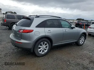 2006 Infiniti FX35 with VIN JNRAS08W06X206264, listed as a Copart auction lot 79612294 with 137,088 mi miles and Salvage Title. Bid and sale history available at carsss.com. Image 3.