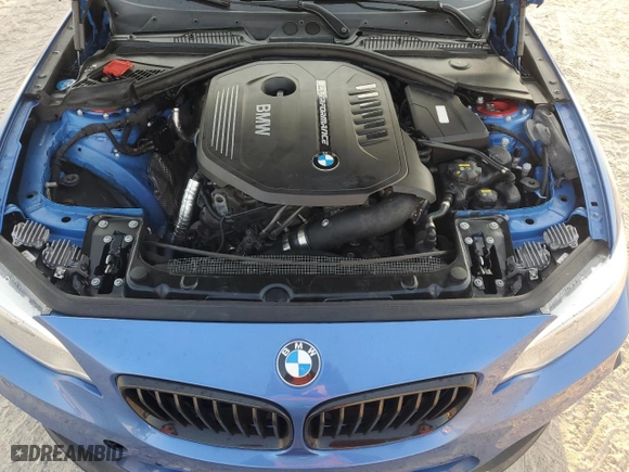 2017 BMW 2 Series M240i with VIN WBA2G1C34HV639283, listed as a Copart auction lot 75932744 with 43,470 mi miles and Salvage Title. Bid and sale history available at carsss.com. Image 11.
