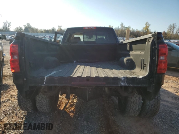 2016 Chevrolet Silverado 3500HD High Country with VIN 1GC4K1E80GF203493, listed as a Copart auction lot 81712434 with 0 mi miles and Salvage Title. Bid and sale history available at carsss.com. Image 6.