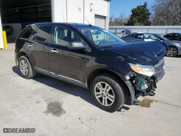 2011 Ford Edge SE with VIN 2FMDK3GC0BBB58543, listed as a Copart auction lot 48809465 with 192,906 mi miles and Salvage Title. Bid and sale history available at carsss.com. Image 4.