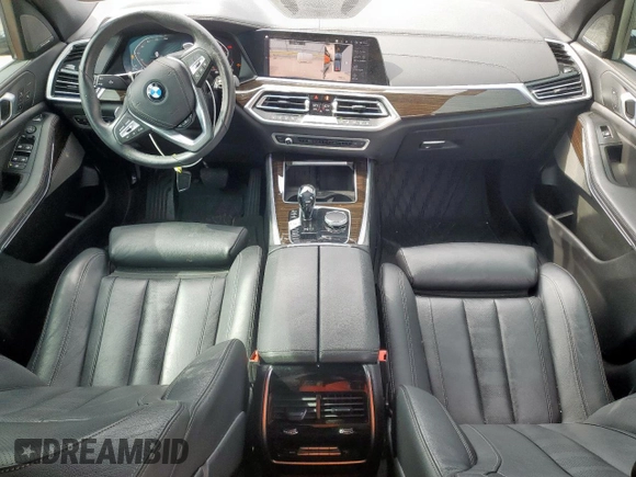 2021 BMW X5 xDrive40i with VIN 5UXCR6C0XM9D81103, listed as a Copart auction lot 54363525 with 95,870 mi miles and Salvage title. Bid and sale history available at DreamBid. Image 8.
