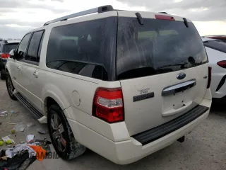 2008 Ford Expedition EL Limited with VIN 1FMFK19538LA14439, listed as a Copart auction lot 77560014 with 207,404 mi miles and Non Repairable. Bid and sale history available at carsss.com. Image 2.
