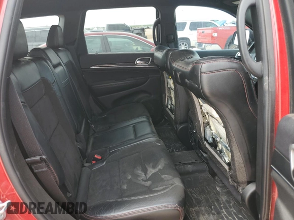 2018 Jeep Grand Cherokee Trailhawk with VIN 1C4RJFLGXJC477597, listed as a Copart auction lot 56338075 with 91,443 mi miles and Salvage title. Bid and sale history available at DreamBid. Image 11.