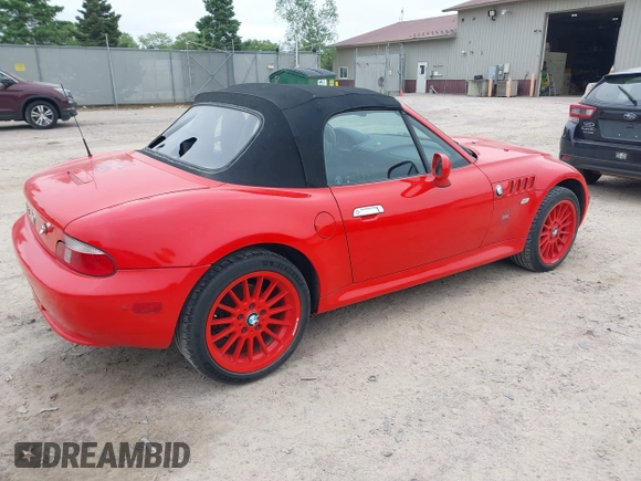 2001 BMW Z3 3.0 z VIN WBACN53451LL46696, wystawiony jako IAAI lot #42171101 z przebiegiem 55 212 mil mil oraz . Historia ofert i sprzedaży dostępna na DreamBid. Obrazek 4.