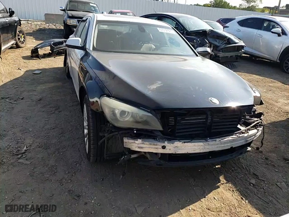 2012 BMW 7 Series 750Li with VIN WBAKB8C53CC963404, listed as a Copart auction lot 67312324 with 0 mi miles and Salvage Title. Bid and sale history available at carsss.com. Image 10.
