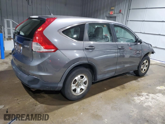 2014 Honda CR-V LX with VIN 2HKRM4H37EH688235, listed as a Copart auction lot 46818615 with 185,466 mi miles and Salvage Title. Bid and sale history available at DreamBid. Image 3.