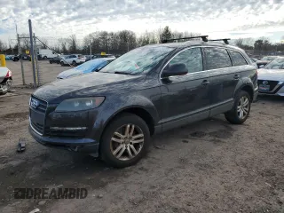 2009 Audi Q7 with VIN WA1AY74L29D009955, listed as a Copart auction lot 87280734 with 0 mi miles and Clean Title. Bid and sale history available at carsss.com. Image 1.