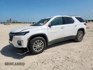 2022 Chevrolet Traverse LT Cloth с VIN 1GNERGKW6NJ141735, выставлен на аукционе Copart как лот 61573615 с пробегом 47 082 миль миль и Списание • Salvage title. История ставок и продаж доступна на DreamBid. Изображение 1.