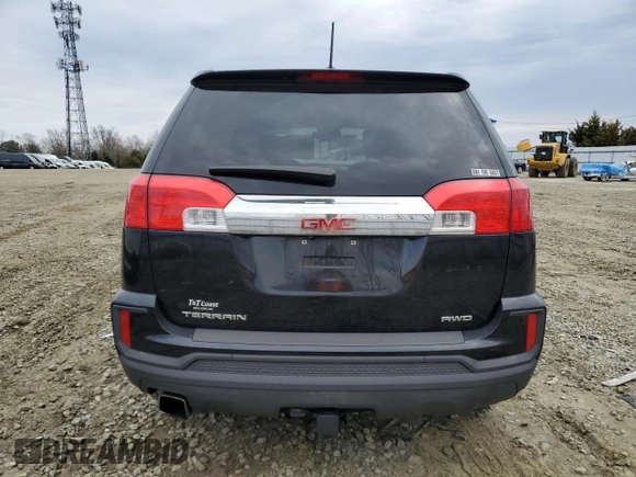 2016 GMC Terrain SLE with VIN 2GKFLSEK6G6262666, listed as a Copart auction lot 50345275 with 93,227 mi miles and Salvage Title. Bid and sale history available at DreamBid. Image 6.