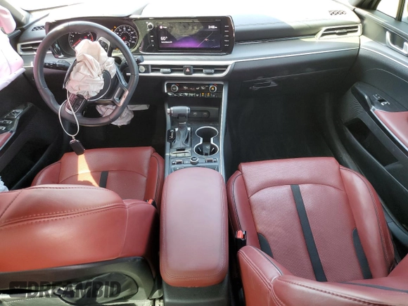 2022 Kia K5 GT-Line z VIN 5XXG64J22NG118478, wystawiony jako Copart lot #50174435 z przebiegiem 87 658 mil mil oraz Szkody całkowita. Historia ofert i sprzedaży dostępna na DreamBid. Obrazek 8.