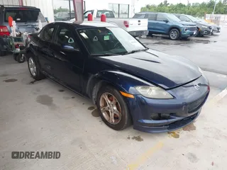 2007 Mazda RX-8 Grand Touring with VIN JM1FE173670211408, listed as a IAAI auction lot 42236945 with 113,958 mi miles and . Bid and sale history available at carsss.com. Image 1.