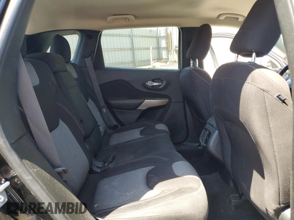 2017 Jeep Cherokee Altitude with VIN 1C4PJLAS6HW577086, listed as a Copart auction lot 57682925 with 109,316 mi miles and Salvage title. Bid and sale history available at DreamBid. Image 11.
