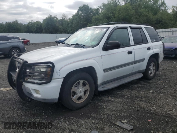 2002 Chevrolet TrailBlazer LS with VIN 1GNDT13S422494809, listed as a Copart auction lot 69258154 with 55,861 mi miles and Clean Title. Bid and sale history available at DreamBid. Image 1.