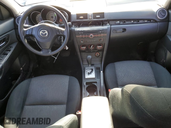 2008 Mazda 3 i Touring Value with VIN JM1BK32F881109043, listed as a Copart auction lot 50959255 with 216,608 mi miles and Salvage Title. Bid and sale history available at DreamBid. Image 8.