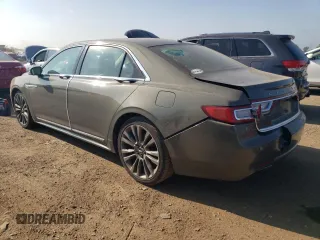 2017 Lincoln Continental Select with VIN 1LN6L9TP6H5628976, listed as a Copart auction lot 60653875 with 177,580 mi miles and Salvage title. Bid and sale history available at DreamBid. Image 2.