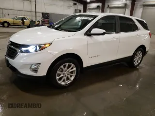 2021 Chevrolet Equinox LT with VIN 3GNAXUEV6MS131290, listed as a Copart auction lot 51341975 with 77,836 mi miles and Salvage Title. Bid and sale history available at DreamBid. Image 1.