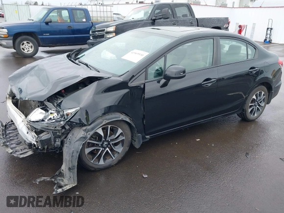 2013 Honda Civic EX with VIN 19XFB2F89DE224703, listed as a IAAI auction lot 41969930 with 109,009 mi miles and . Bid and sale history available at DreamBid. Image 18.
