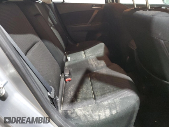 2012 Mazda 3 i Touring with VIN JM1BL1L89C1542820, listed as a Copart auction lot 47383885 with 117,204 mi miles and Salvage Title. Bid and sale history available at DreamBid. Image 10.