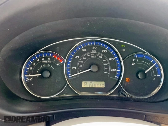 2012 Subaru Forester X Premium with VIN JF2SHBDC5CH406302, listed as a Copart auction lot 62221225 with 225,830 mi miles and Clean title. Bid and sale history available at DreamBid. Image 8.