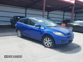 2007 Mazda CX-7 Sport with VIN JM3ER293370157768, listed as a IAAI auction lot 41924682 with 123,391 mi miles. Bid and sale history available at carsss.com. Image 1.