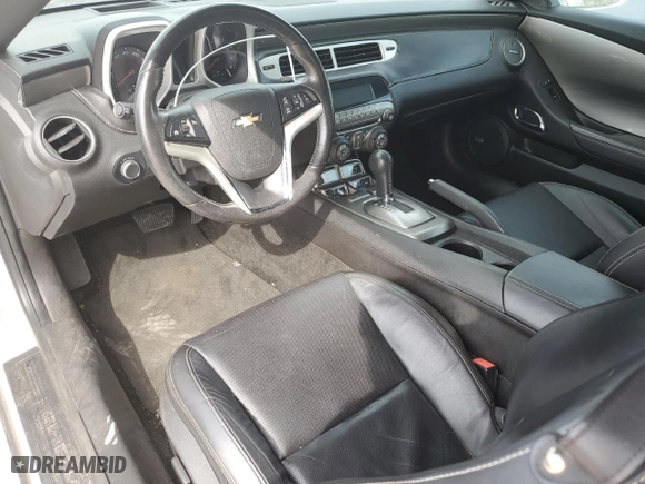 2012 Chevrolet Camaro 2LT with VIN 2G1FC3D39C9128019, listed as a Copart auction lot 76285234 with 0 mi miles and Salvage Title. Bid and sale history available at carsss.com. Image 8.