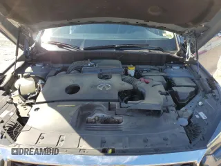 2022 Infiniti QX50 Luxe with VIN 3PCAJ5BB4NF121085, listed as a Copart auction lot 61133965 with 61,857 mi miles and Salvage title. Bid and sale history available at DreamBid. Image 12.