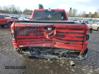 2019 Ram 1500 Rebel с VIN 1C6SRFLT6KN896857, выставлен на аукционе Copart как лот 87077494 с пробегом 48 109 миль миль и Списание • Salvage title. История ставок и продаж доступна на DreamBid. Изображение 6.