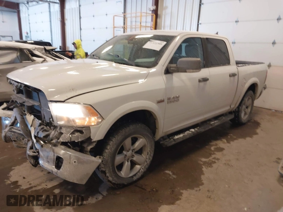2014 Ram 1500 Big Horn with VIN 1C6RR7LT2ES365908, listed as a IAAI auction lot 41333305 with 157,623 mi miles and . Bid and sale history available at DreamBid. Image 2.