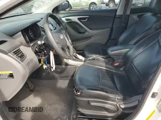 2014 Hyundai Elantra SE with VIN 5NPDH4AE3EH495669, listed as a Copart auction lot 50342015 with 110,326 mi miles and Salvage Title. Bid and sale history available at DreamBid. Image 7.