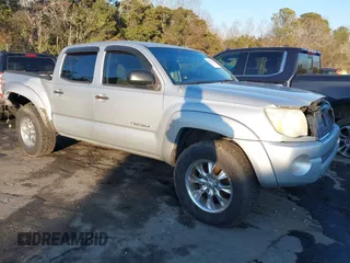 2007 Toyota Tacoma PreRunner with VIN 3TMJU62N87M032187, listed as a IAAI auction lot 41327349 with 216,586 mi miles. Bid and sale history available at carsss.com. Image 1.
