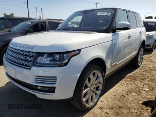 2014 Land Rover Range Rover HSE with VIN SALGS2WF5EA192980, listed as a Copart auction lot 61800795 with 54,983 mi miles and Clean title. Bid and sale history available at DreamBid. Image 1.