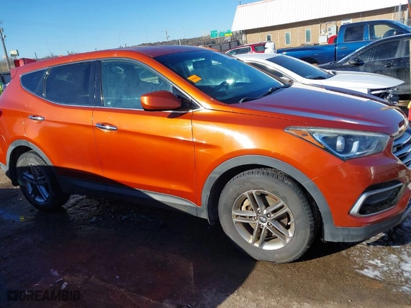 2017 Hyundai Santa Fe Sport 2.4L with VIN 5XYZT3LB6HG487787, listed as a IAAI auction lot 41460500 with 95,473 mi miles. Bid and sale history available at carsss.com. Image 13.