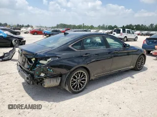 2018 Genesis G80 Sport with VIN KMHGN4JB9JU232870, listed as a Copart auction lot 57445915 with 62,172 mi miles and Salvage title. Bid and sale history available at DreamBid. Image 3.