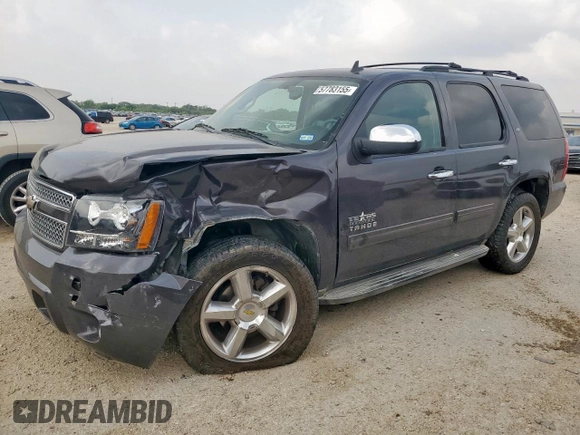 2011 Chevrolet Tahoe LT z VIN 1GNSCBE05BR155119, wystawiony jako Copart lot #57783155 z przebiegiem 142 297 mil mil oraz Szkoda całkowita • Salvage title. Historia ofert i sprzedaży dostępna na DreamBid. Obrazek 1.