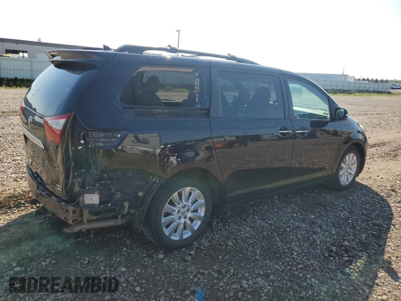 2015 Toyota Sienna Limited с VIN 5TDDK3DC5FS117905, выставлен на аукционе Copart как лот 58170795 с пробегом 118 532 миль миль и Списание • Salvage title. История ставок и продаж доступна на DreamBid. Изображение 3.
