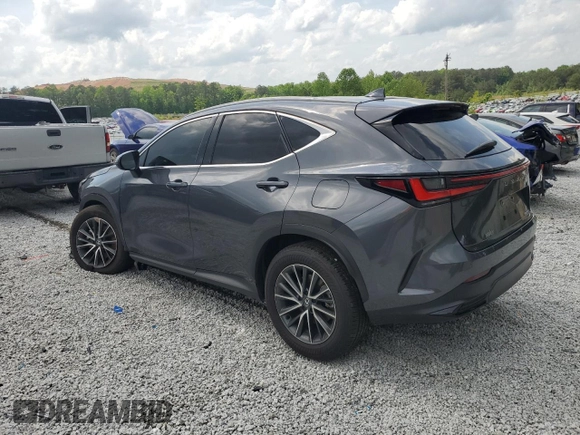 2025 Lexus NX 250 Premium with VIN 2T2GDCAZ6SC018833, listed as a Copart auction lot 54430815 with 13,431 mi miles and Salvage title. Bid and sale history available at DreamBid. Image 2.