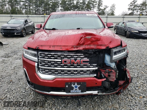 2021 GMC Acadia Denali z VIN 1GKKNXLS7MZ218250, wystawiony jako Copart lot #42729585 z przebiegiem 83 332 mil mil oraz Szkoda całkowita • Salvage title. Historia ofert i sprzedaży dostępna na DreamBid. Obrazek 5.