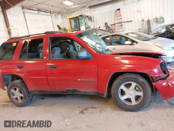2002 Chevrolet TrailBlazer LTZ with VIN 1GNDT13S922185076, listed as a IAAI auction lot 42018561 with Not Provided miles and . Bid and sale history available at DreamBid. Image 12.