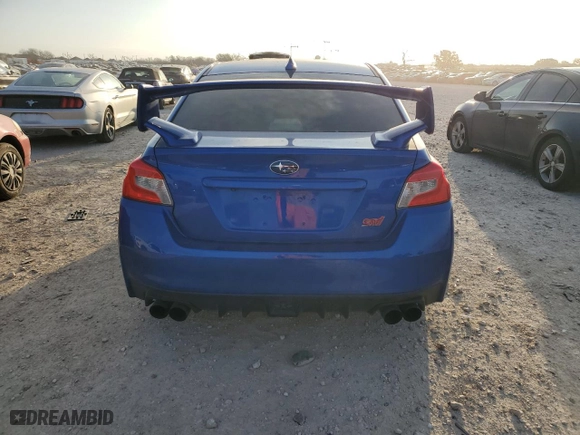 2015 Subaru WRX STI Launch Edition with VIN JF1VA2W66F9805263, listed as a Copart auction lot 45185565 with 73,845 mi miles and Salvage Title. Bid and sale history available at carsss.com. Image 6.