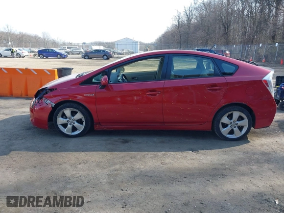 2012 Toyota Prius One with VIN JTDKN3DU0C5436363, listed as a IAAI auction lot 41661210 with 104,709 mi miles. Bid and sale history available at carsss.com. Image 15.