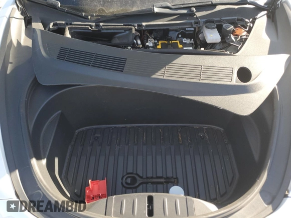 2021 Tesla Model 3 Standard Range Plus with VIN 5YJ3E1EA8MF852089, listed as a Copart auction lot 46157845 with 82,979 mi miles and Salvage Title. Bid and sale history available at DreamBid. Image 12.
