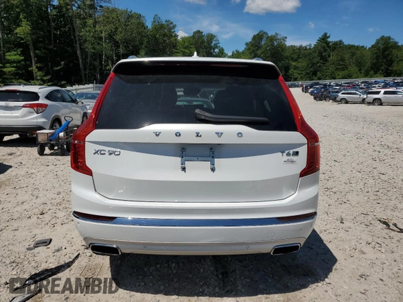 2020 Volvo XC90 Inscription with VIN YV4A22PL5L1607050, listed as a Copart auction lot 64810205 with 52,642 mi miles and Salvage title. Bid and sale history available at DreamBid. Image 6.