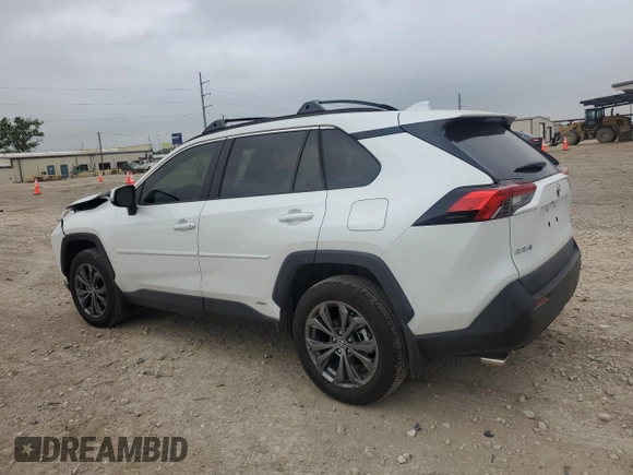 2024 Toyota RAV4 Hybrid XLE Premium with VIN JTMB6RFV6RJ054408, listed as a Copart auction lot 52120745 with 2,961 mi miles and Salvage Title. Bid and sale history available at DreamBid. Image 2.