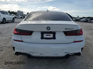 2020 BMW 3 Series M340i with VIN 3MW5U7J03L8B32193, listed as a Copart auction lot 75435564 with 0 mi miles and Non Repairable. Bid and sale history available at carsss.com. Image 6.